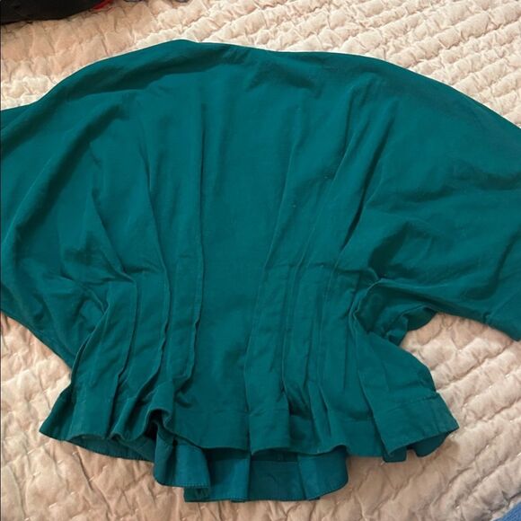 ANTHROPOLOGIE Dolman-Sleeve Pleated V-Neck XS - Picture 10 of 10